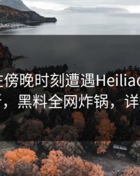 圈内人在傍晚时刻遭遇Heiliaowang刷屏不断，黑料全网炸锅，详情探秘